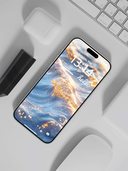 Glittering in the Sunlight | Energy Soft Light Screen Saver