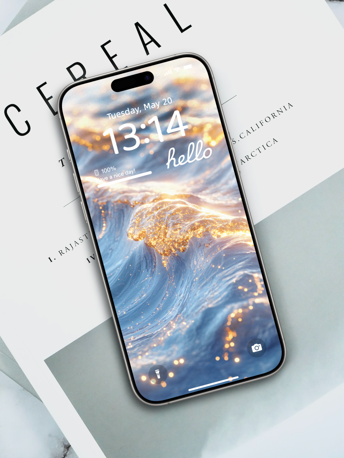 Glittering in the Sunlight | Energy Soft Light Screen Saver