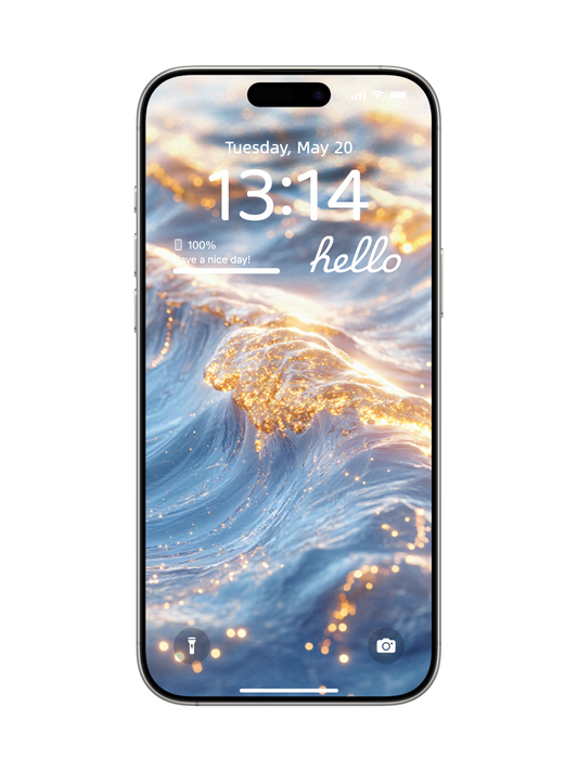 Glittering in the Sunlight | Energy Soft Light Screen Saver